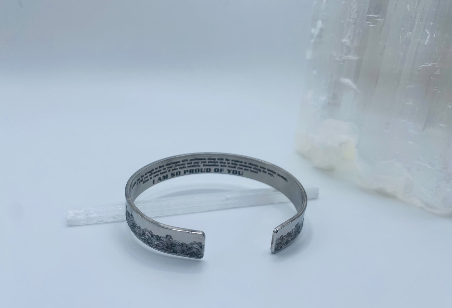 So Proud of You Stainless Steel Bracelet