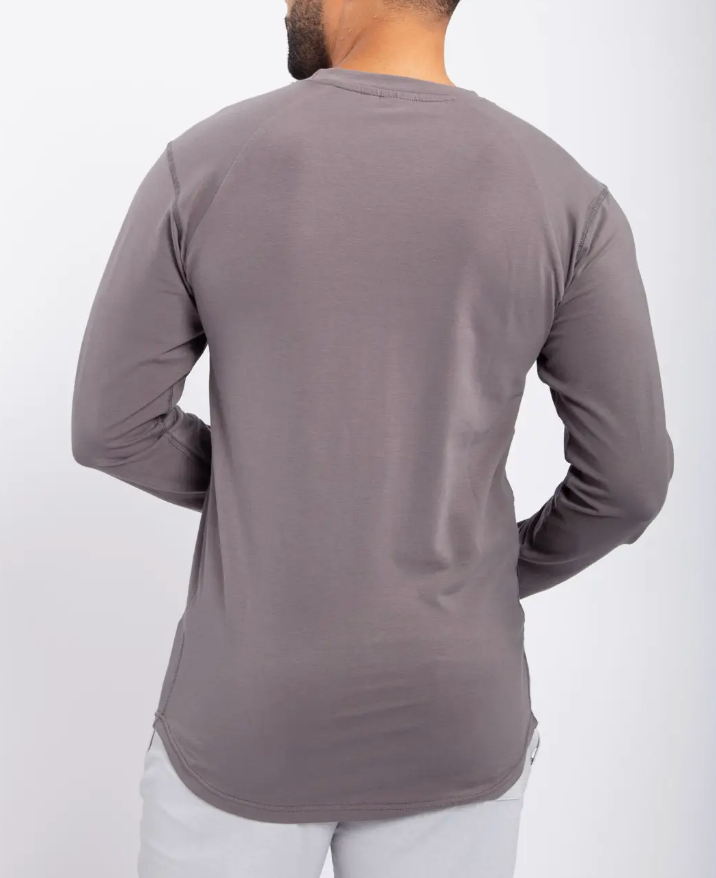 Mono B Long Sleeve With Curved Hem