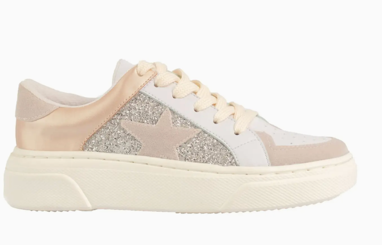 Reach For The Stars Glitter Sneakers
