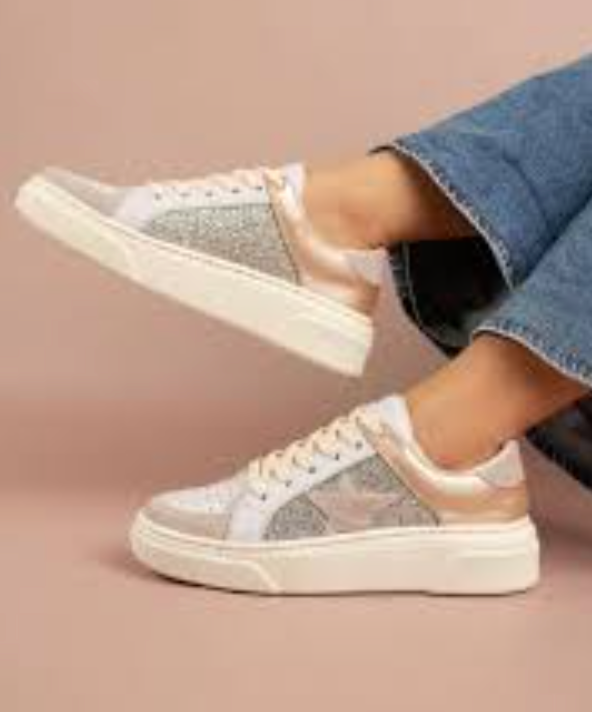 Reach For The Stars Glitter Sneakers