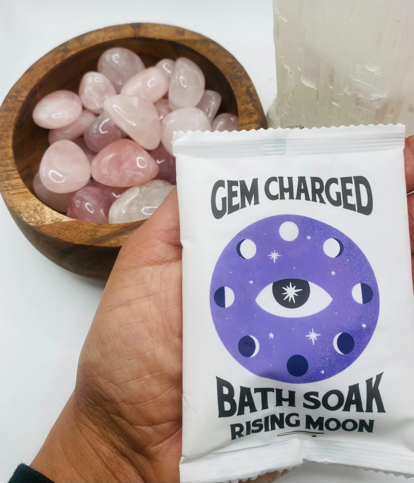 Crystal Quartz Charged Bath Soak