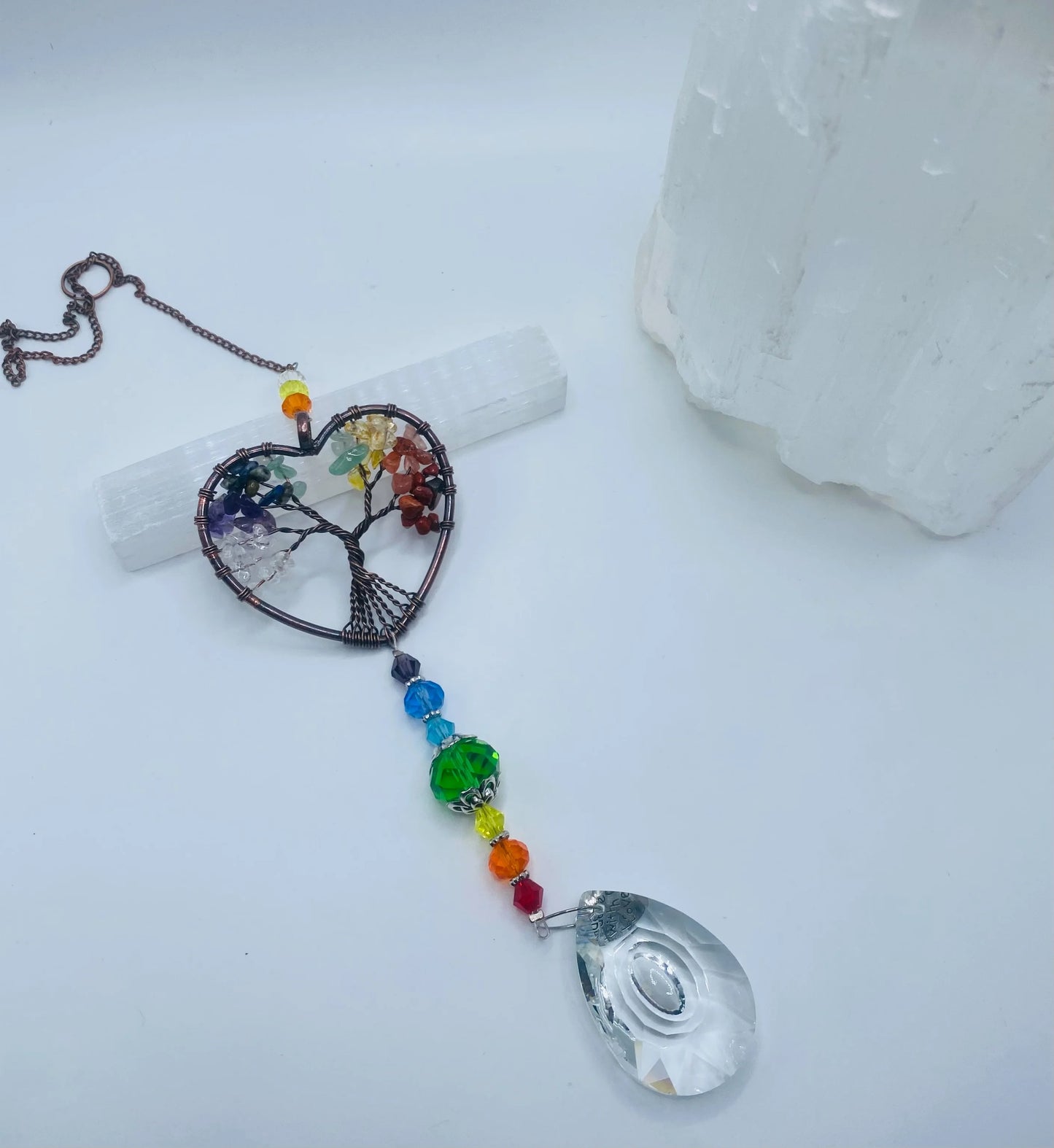 Tree Of Life Chakra Sun Catcher