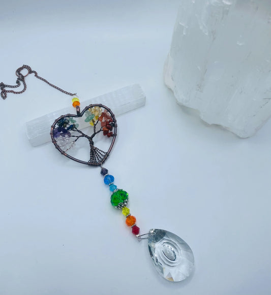 Tree Of Life Chakra Sun Catcher