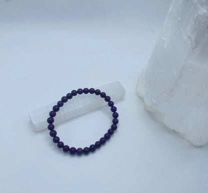 Phosphosiderite Crystal Beaded Bracelet