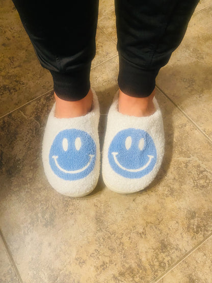 Put On Your Happy Face Slippers