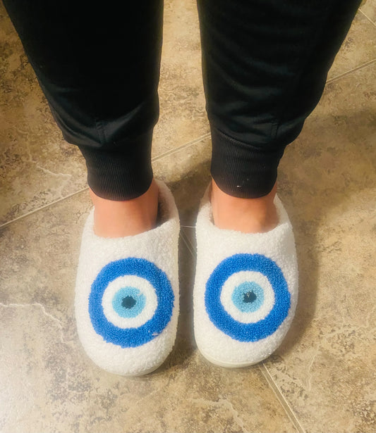 Evil Eye Protection Slippers