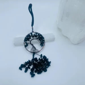 Mini Tree Of Life- Obsidian Circle