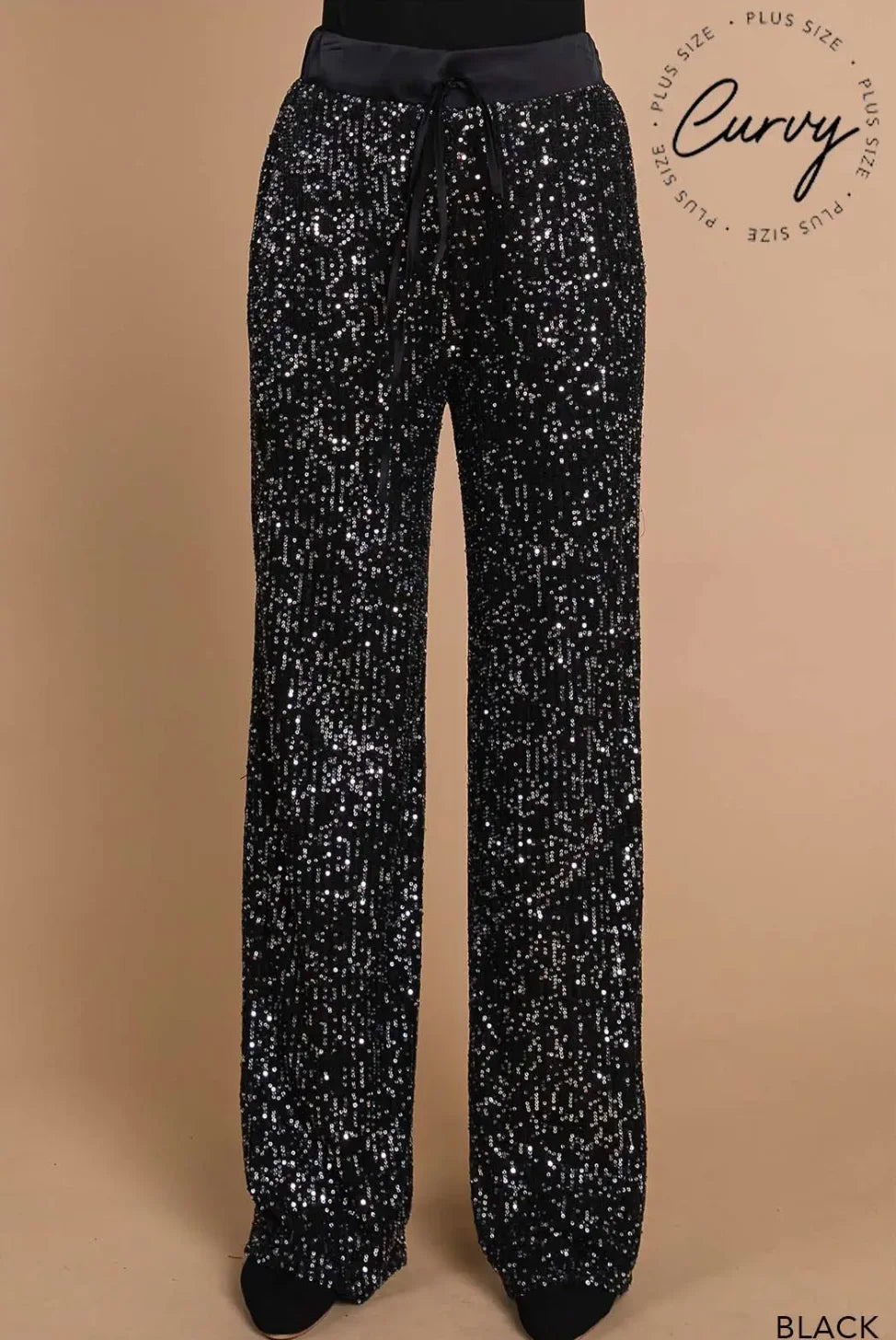 Sequins Pants – Curvy