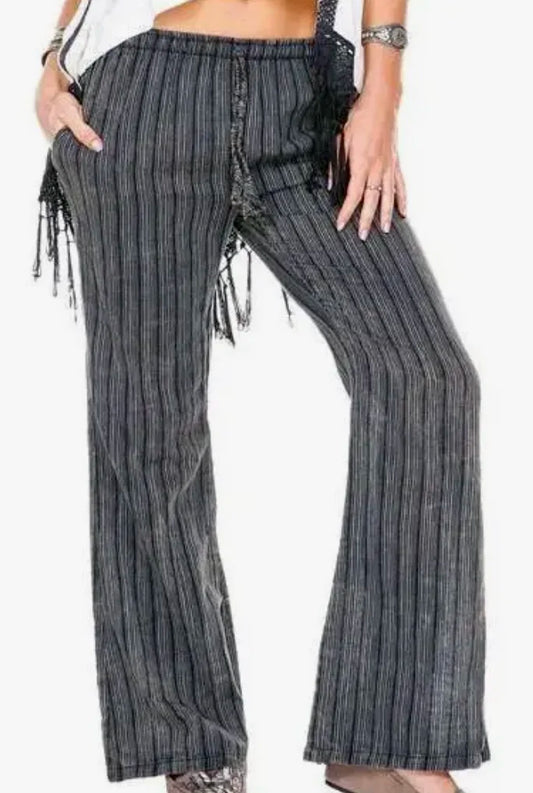 Boho Striped Lounge Pants