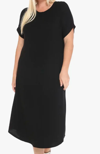 Everyday Drop Shoulder Midi Dress