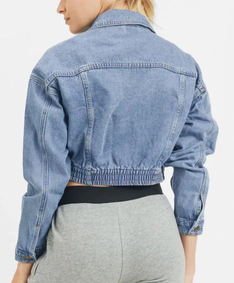 Cropped Denim Jacket