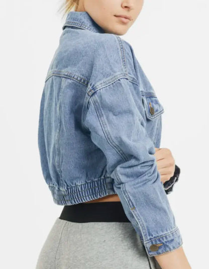 Cropped Denim Jacket