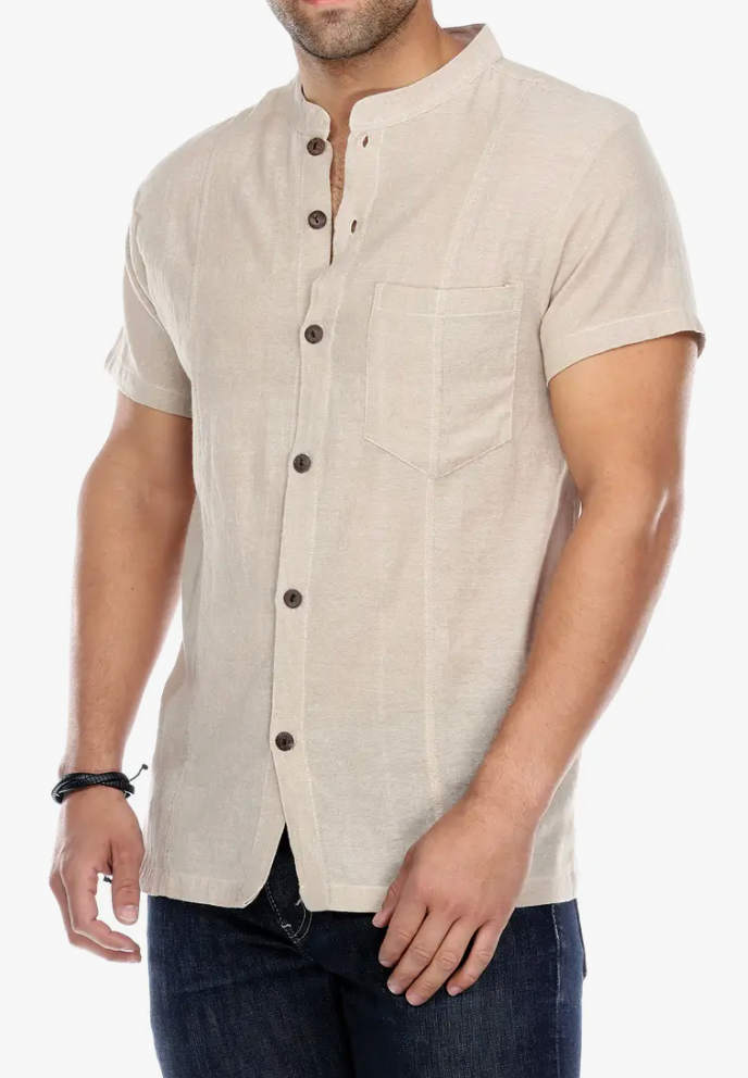 Men Button Up Shirt