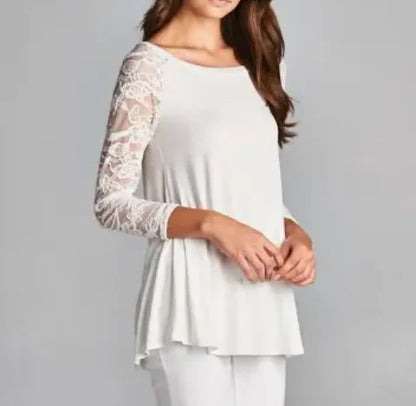 Only Prettier Lace Top