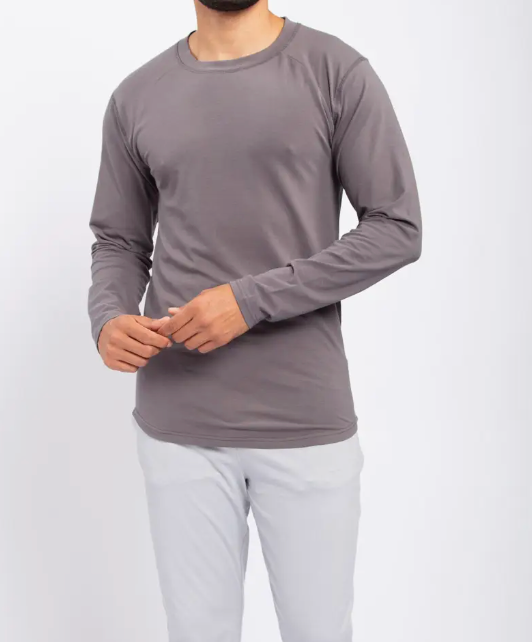 Mono B Long Sleeve With Curved Hem