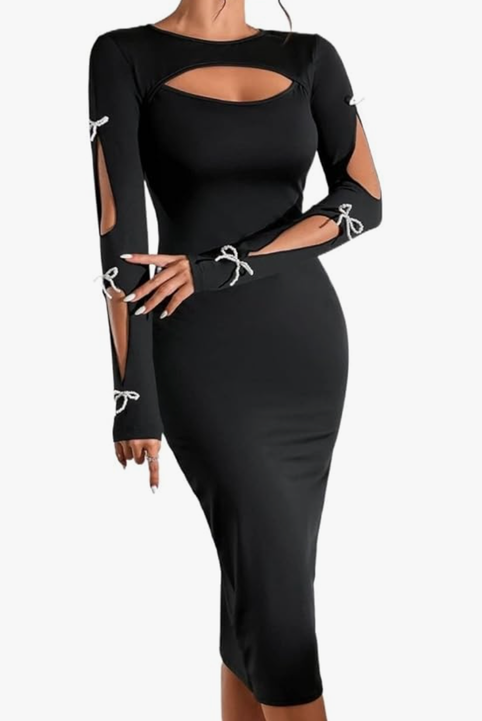 Take A Bow Bodycon Dress