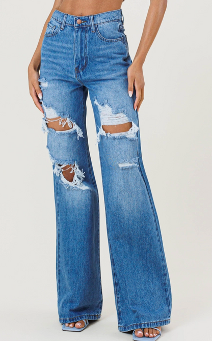 In The Spotlight High Rise Jeans